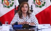 Según el estudio, en el interior del país suramericano la desaprobación de la presidenta Dina Boluarte ronda el 87.4 por ciento.
