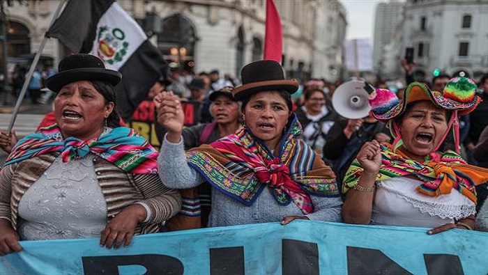 Las organizaciones que convocan a las protestas procuran movilizar a más habitantes de la capital peruana.