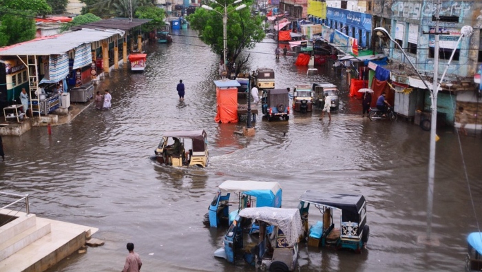 Más de 150 viviendas han sido afectadas por las fuertes lluvias monzónicas que han generado inundaciones.