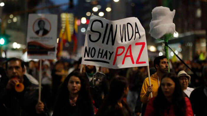 Según la Defensoría del Pueblo, Colombia sumó 215 asesinatos de líderes y defensores de derechos humanos en el 2022. 