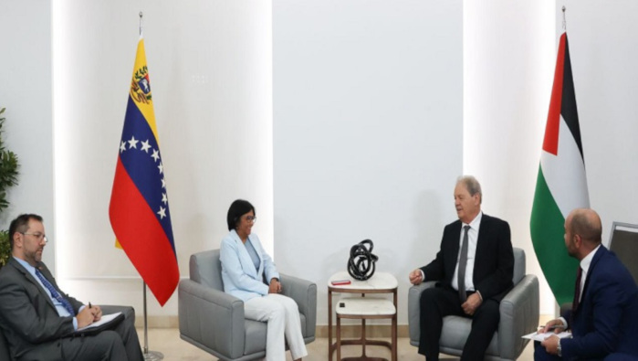Fattouh sostuvo reuniones con la vicepresidenta de Venezuela, Delcy Rodríguez, con el canciller Yván Gil y con el presidente del Congreso, Jorge Rodríguez.