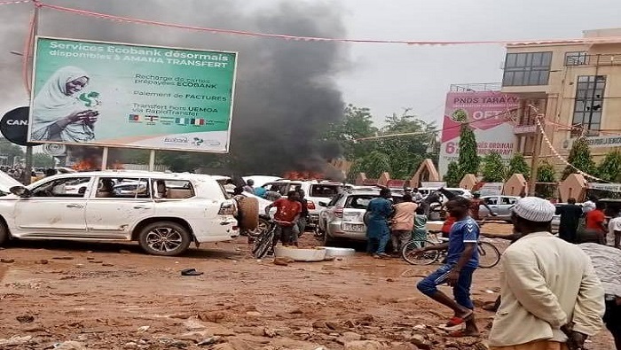 Aún se desconoce la cifra exacta de las personas que resultaron heridas en Niamey durante las protestas.