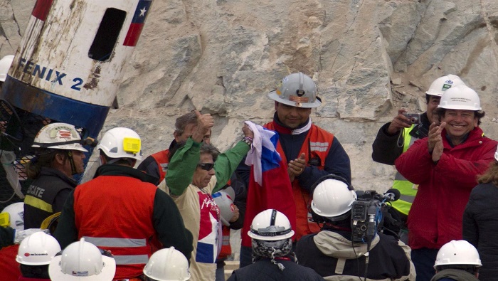 En octubre de 2010 todos los mineros fueron rescatados con vida en una operación que tuvo gran impacto a nivel mundial.