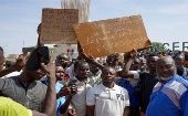 La protesta ante la embajada de Francia en Niamey sucede cuatro días después del golpe de Estado encabezado por el general Abdourahamane Tiani.