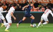 La jugadora Esmee Brugts anotó dos golazos de larga distancia cuando Países Bajos redescubrió su toque goleador en una aplastante victoria por 7-0 sobre Vietnam,