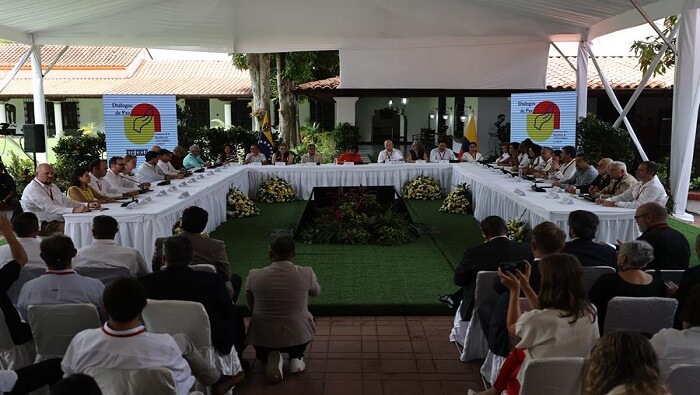 La vicepresidenta de Venezuela subrayó que la paz en Colombia significa también la paz para América Latina.