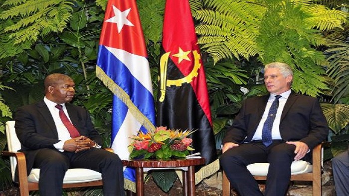 Durante 2019, el presidente angoleño Joao Manuel Gonçalves Lourenço realizó una visita oficial a Cuba y sostuvo un encuentro con Díaz-Canel.