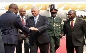 Esta es la primera visita que realiza Miguel Díaz- Canel Bermúdez a Angola como presidente cubano.