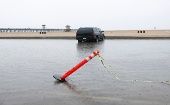 Las autoridades de California ordenaron el cierre de las playas y emitieron avisos de inundaciones repentinas e incluso de tornados a causa de Hilary.