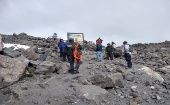 Autoridades mexicanas activaron un grupo de búsqueda y rescate de montaña para trabajar en la recuperación de los cuerpos de los alpinistas. 