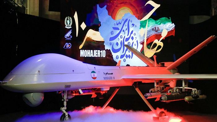 El Mohajer-10 es ejemplo de la potente industria de defensa iraní, que se desarrolla a pesar de las sanciones de EE. UU..