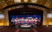 Para llegar a la primera etapa de debate, el Comité Nacional Republicano exigió que los candidatos atrajeran al menos 40.000 donantes individuales.