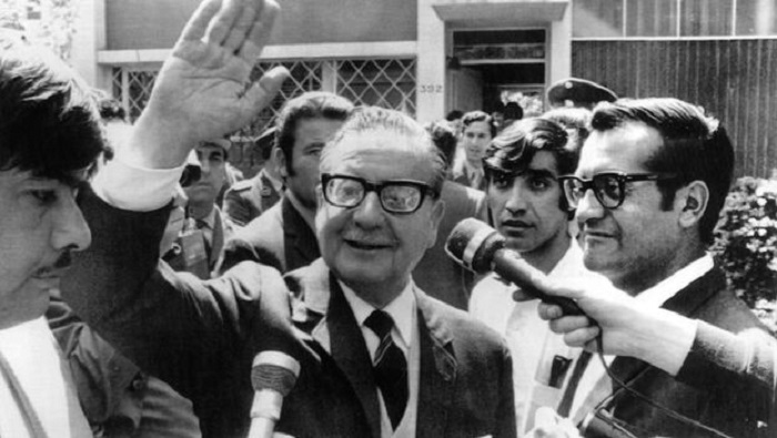Salvador Allende resultó electo presidente de Chile el 4 de septiembre de 1970, con un 36 por ciento de los votos.