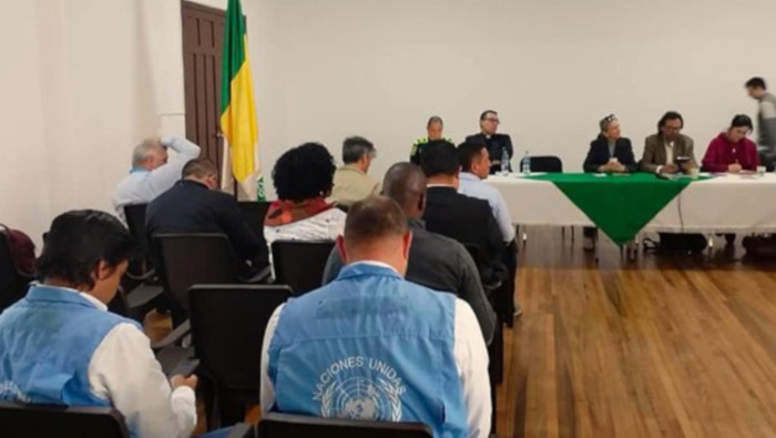El evento contó con la participación de autoridades locales y étnicas, la Conferencia Episcopal y la Misión de Verificación de las Naciones Unidas.