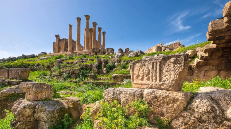 Jerash constituye una de las ciudades romanas mejor conservadas