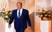 Con una sólida trayectoria al frente de la diplomacia rusa, Lavrov también encabezó la delegación de su país a la reciente cumbre de los países Brics.
