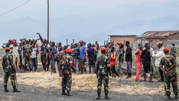 Los manifestantes rechazaban la presencia de la misión de la ONU en la RDC, conocida como Monusco, pues plantean que no protegen a los civiles en la zona.