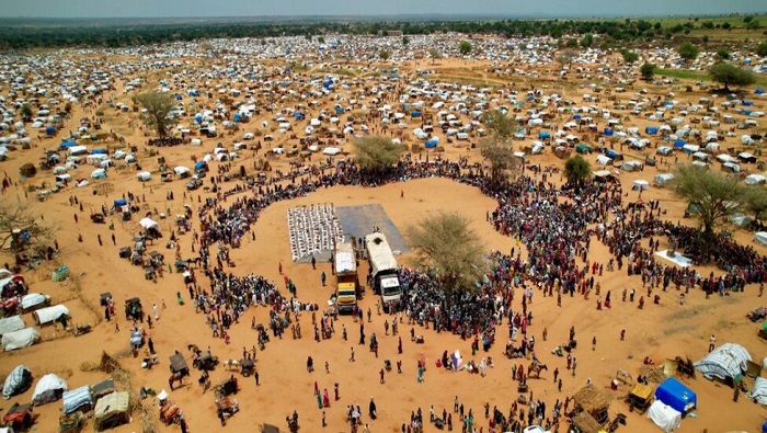 La OCHA dijo que cerca del 72,3 por ciento de los desplazados internos de Sudán son originarios de Jartum (capital).