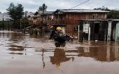 El mandatario brasileño expresó su solidaridad con la población que está sufriendo por las fuertes lluvias y ratificó su compromiso en ayudar.