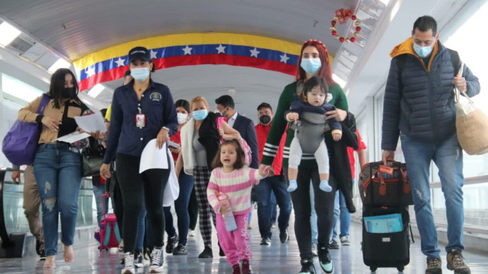 El programa de repatriación recibió el pasado viernes, 1ro de septiembre, a 162 venezolanos provenientes de Perú.