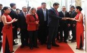 La visita del presidente Nicolás Maduro al país asiático tiene lugar por invitación del líder chino, Xi Jinping.