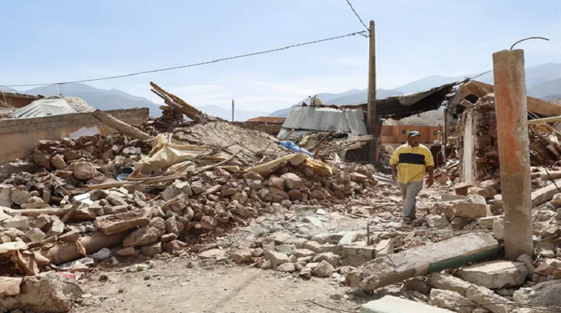 Desesperadas labores de rescate tras el terremoto en Marruecos
