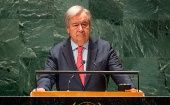 Guterres reafirmó su compromiso con un mundo libre de armas nucleares y “de la catástrofe humanitaria que desencadenaría su empleo.”
