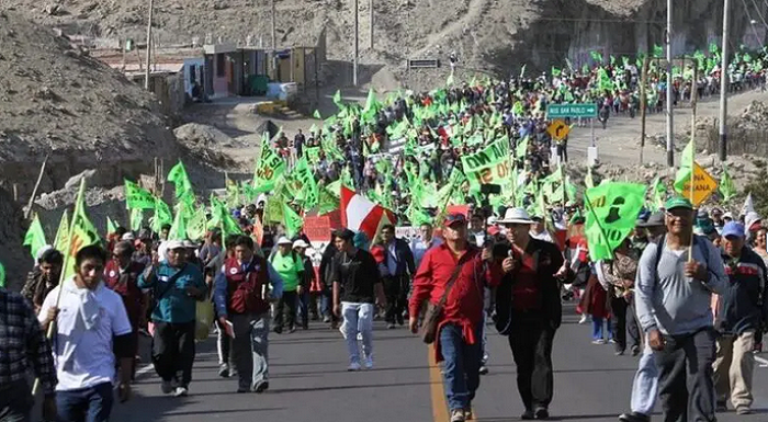 El secretario general de una de las facciones de la Federación Departamental de Trabajadores del Cusco instó a la población a sumarse a las protestas rechazo al alto costo de vida y la defensa del gas.