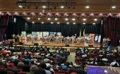 Al congreso nacional de la CGT asisten más de mil delegados de diversos sindicatos y representantes de comunidades indígenas, afrodescendientes y campesinas afiliadas a la Central.