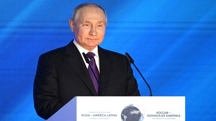El jefe de Estado también indicó que Rusia desea que Latinoamérica se desarrolle progresiva y dinámicamente.