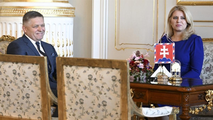Fico señaló tras reunirse con la presidenta que fue acordado un plazo de dos semanas para formar gobierno.