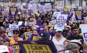 Esta es considerada la mayor huelga de trabajadores de la salud en los Estados Unidos.
