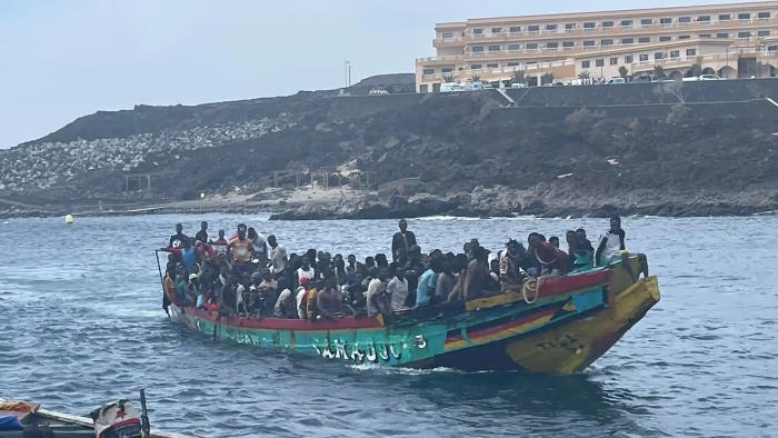 El Ministerio del Interior informó que hasta septiembre del presente año llegaron 14.976 personas a las Islas Canarias.