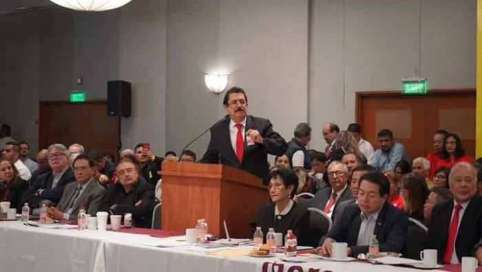 La intervención se produjo mientras tomó parte en la ronda de ponencias en el XXVII Seminario Internacional “Los partidos y una nueva sociedad” organizada por el Partido del Trabajo en México. 