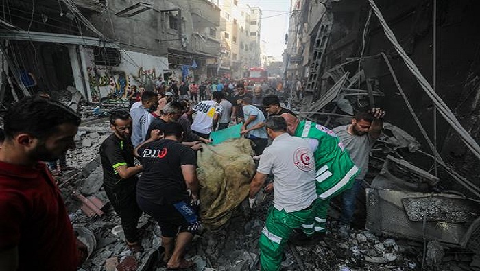 Este sábado Israel intensificó sus bombardeos contra la Franja de Gaza.