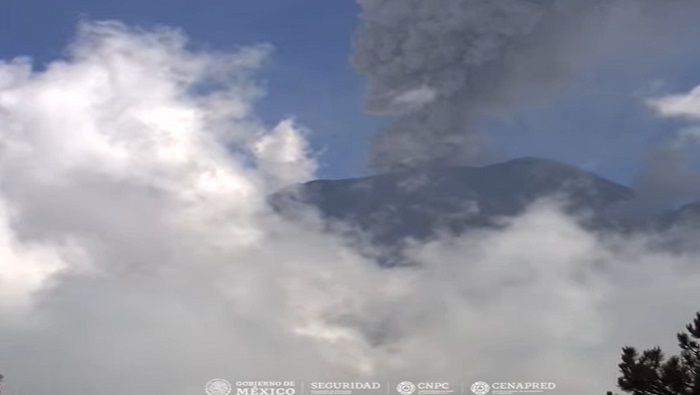 Protección Civil aclaró que el volcán lleva meses en actividad.