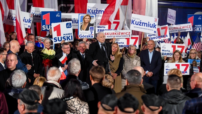 El PiS encabezado por Kaczynski lleva en el poder desde el año 2015 tras derrotar consecutivamente a la oposición.