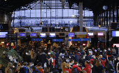 Este sábado resultó evacuada la concurrida estación de trenes parisina Gare de Lyon.