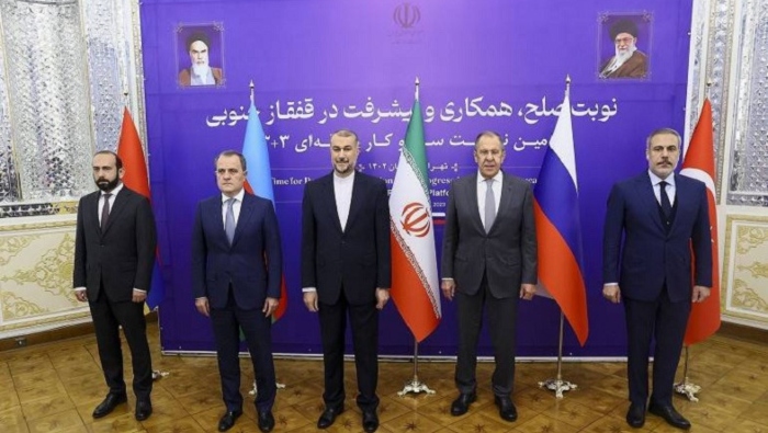 La plataforma es una iniciativa de cooperación entre Azerbaiyán, Armenia y Georgia junto a Rusia, Irán y Türkiye.