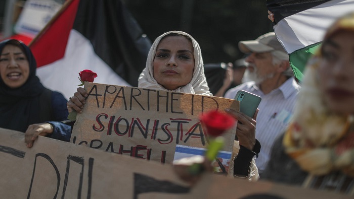 Miles de personas se han manifestado en solidaridad con el pueblo palestino desde el inicio de la escalada el pasado 7 de octubre.