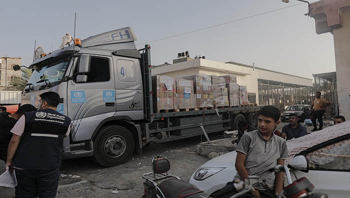 A pesar de la llegada de ayuda humanitaria a Gaza, la ONU sostiene que la situación en el territorio palestino podría empeorar.