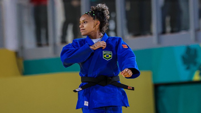 Brasil logró cuatro de cinco medallas doradas posibles en judo.