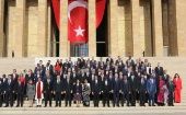Los líderes y ministros turcos, incluido el presidente Recep Tayyip Erdogan, han celebrado el centenario de la República de Türkiye.