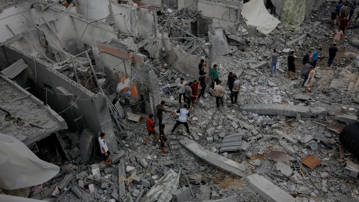 El organismo informó que 44 de sus instalaciones han sido afectadas por los ataques del Ejército israelí.