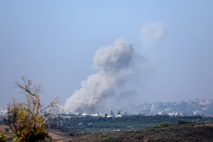 Israel ha estado bombardeando la franja palestina de Gaza, lo que ha causado 8.500 fallecidos, según autoridades gazatíes. 