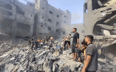 El pasado martes las Fuerzas de Defensa de Israel (FDI)  atacaron por primera vez el campo de refugiados de Jabalia, provocando el derrumbe de varios edificios