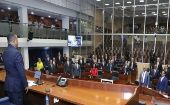 El pleno del Parlamento panameño, de 71 escaños y de mayoría oficialista, decidirá este jueves en el último debate, la aprobación o no del proyecto ley 1110.