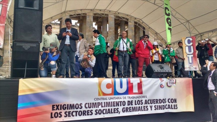 La CUT solicitó la toma de medidas necesarias para garantizar la seguridad de los líderes sindicales.