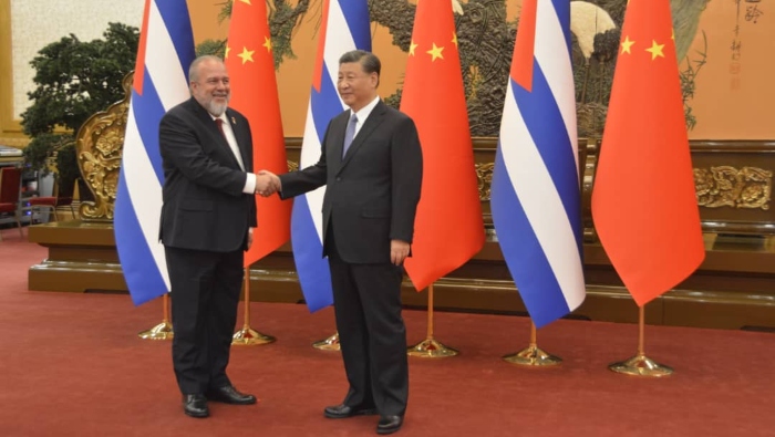 Durante el encuentro, el jefe de Estado chino destacó los fuertes lazos de amistad entre ambos países.