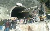 Los rescatistas deberán limpiar hasta 150 metros de túnel hundido para llegar a los trabajadores varados.